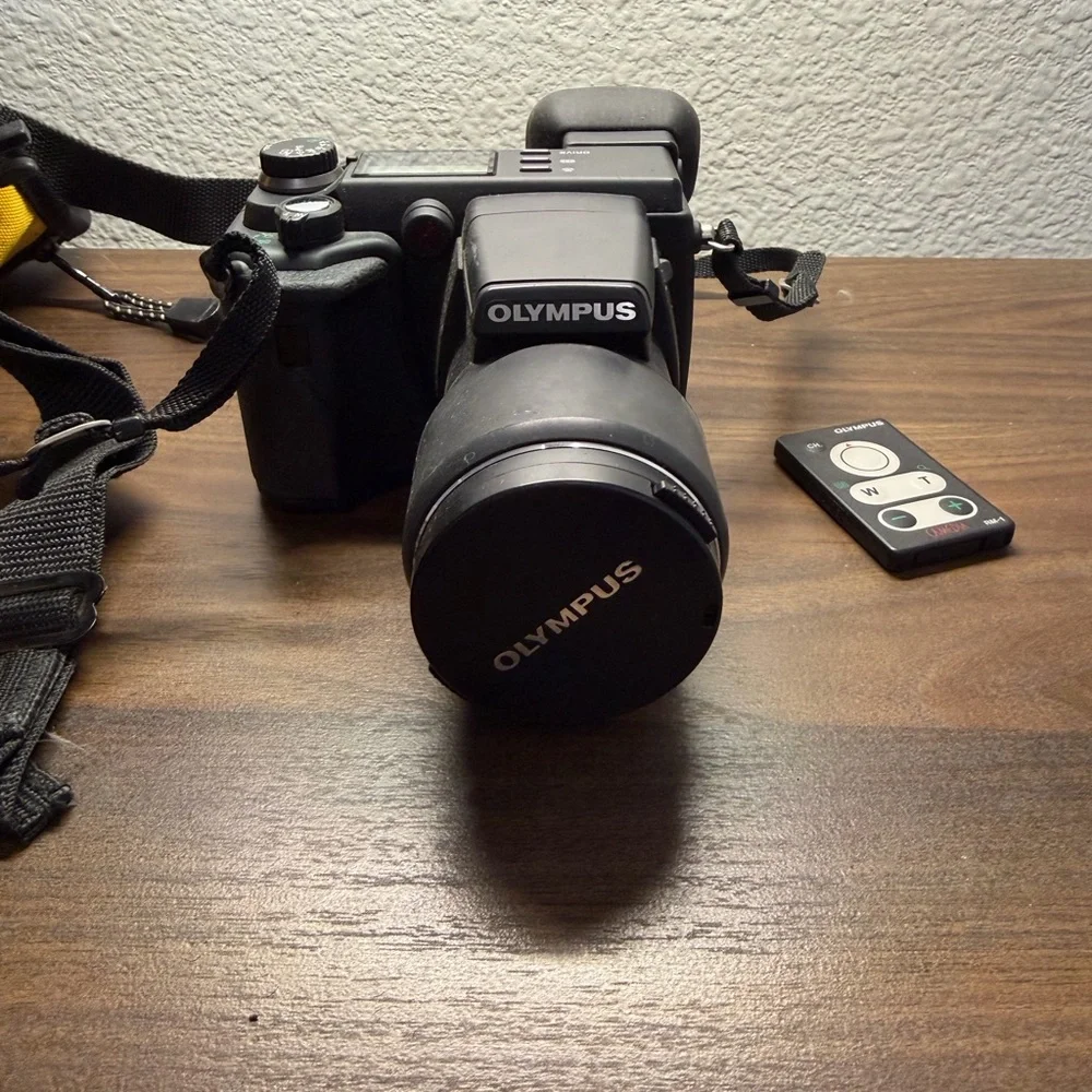 Olympus Black Digital Camera with Remote